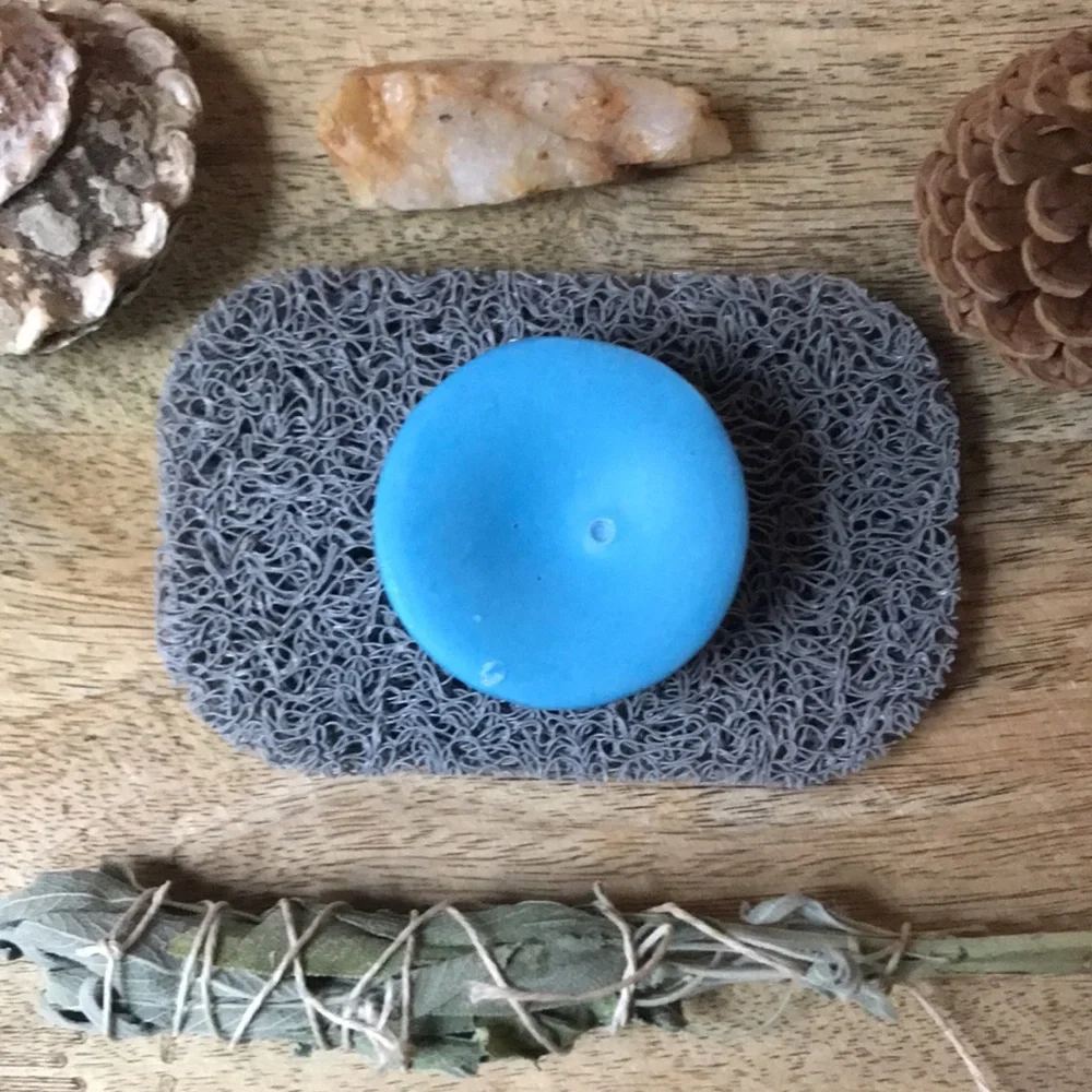 UGLY BLUEBERRY PIE conditioner bar / Mountain Mom Soap co - Picture 5 of 5